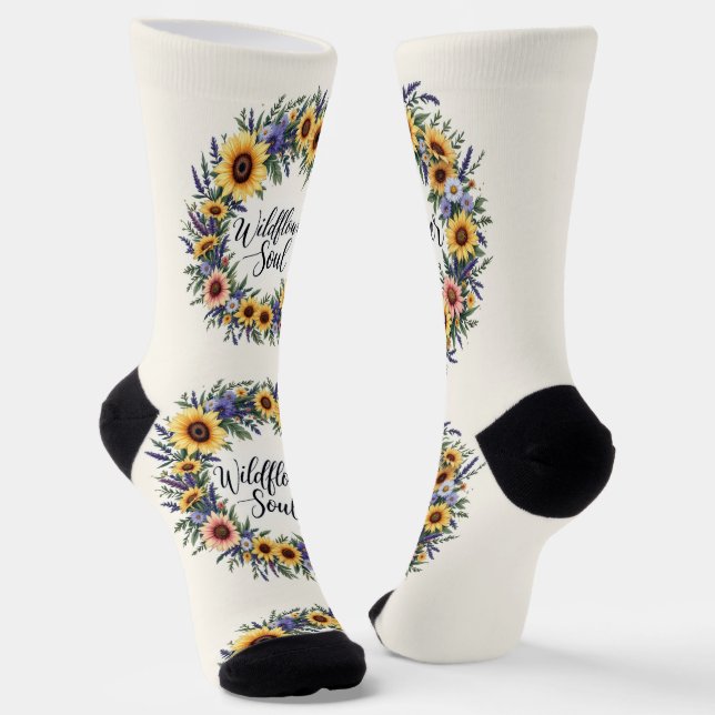Bright Socks Motivational Art 0044001 Socken (Gewinkelt)