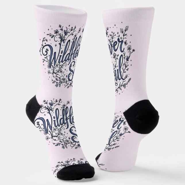 Bright Socks Motivationskunst 0043977 Socken (Gewinkelt)