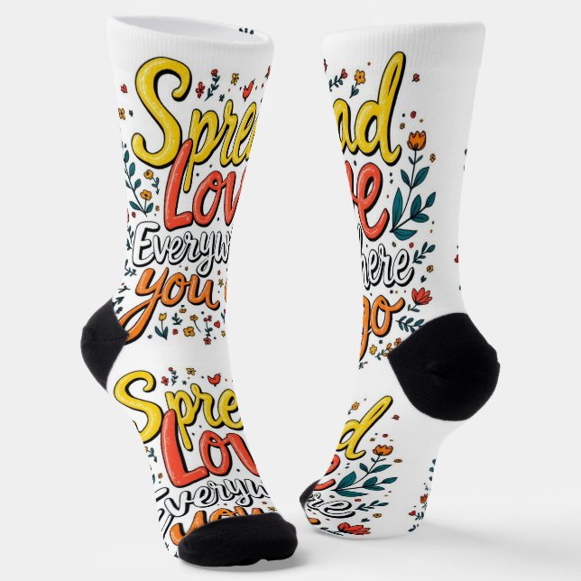 Bright Socks RANDOPIX Art Socks 0039471 Socken (Gewinkelt)