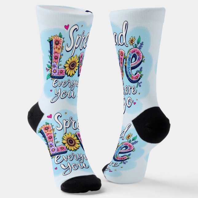 Bright Socks RANDOPIX Art Socks 0039475 Socken (Gewinkelt)