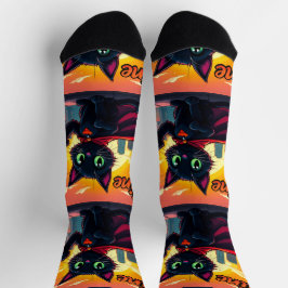 Bright Socks RANDOPIX Art Socks Feline 0039500 Socken