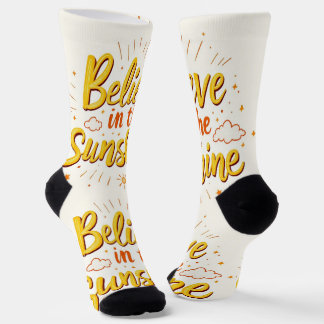 Bright Socks RANDOPIX Believe In Sunshine 0039496 Socken