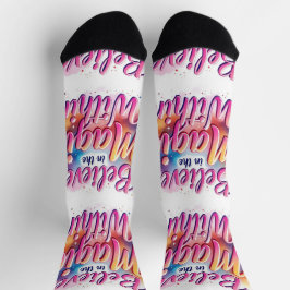 Bright Socks RANDOPIX Believe Magic Within 0039492 Socken