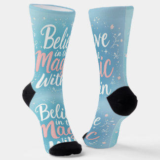 Bright Socks RANDOPIX Believe Magic Within 0039494 Socken