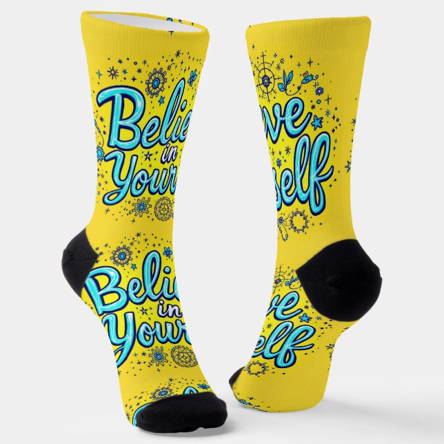 Bright Socks RANDOPIX Kunstsocken 0039467 Socken (Gewinkelt)