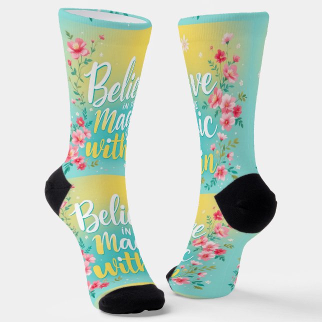 Bright Socks RANDOPIX Kunstsocken 0039481 Socken (Gewinkelt)