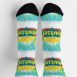 Bright Socks RANDOPIX Kunstsocken 0039482 Socken