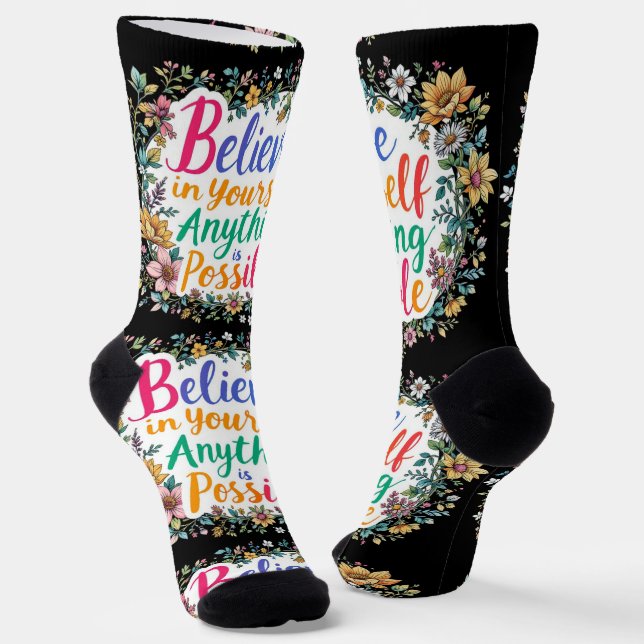 Bright Socks RANDOPIX Kunstsocken 0039485 Socken (Gewinkelt)
