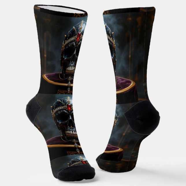 Bright Socks Skull Pics 0037654 Socken (Gewinkelt)