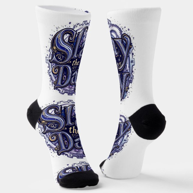 Bright Socks Slay The Day 0044037 Socken (Gewinkelt)