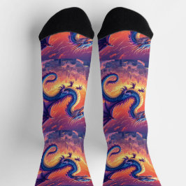 Bright Socks UNISEX Dragon Fire 0040759 Socken