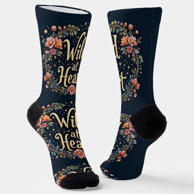Bright Socks Wild At Heart 0044039 Socken (Gewinkelt)