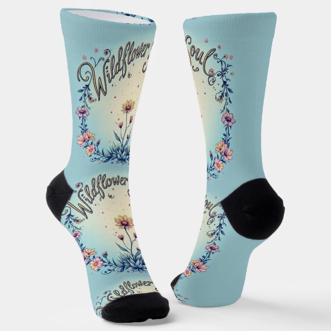 Bright Socks Wildflower Soul 0044013 Socken (Gewinkelt)