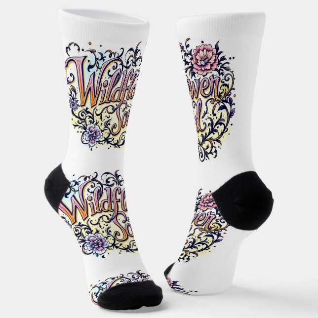 Bright Socks Wildflower Soul 0044042 Socken (Gewinkelt)