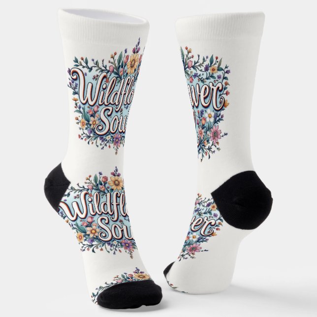 Bright Socks Wildflower Soul 0044044 Socken (Gewinkelt)