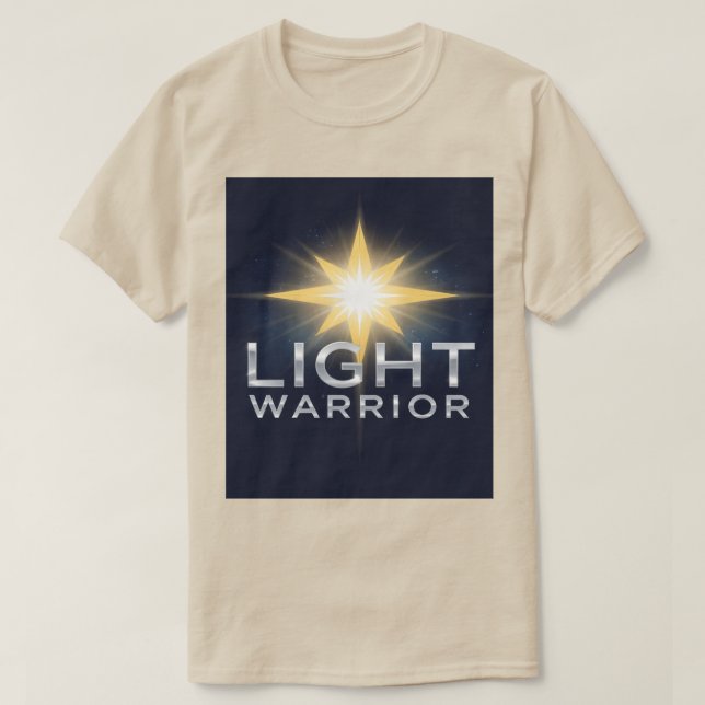 Bright Star Shine Light Warrior Men's T-Shirt (Design vorne)