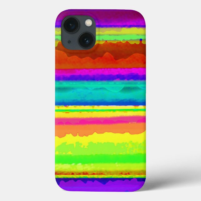 Bright Stripe Case-Mate iPhone Hülle (Rückseite)