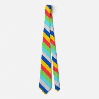 Bright Stripe Necktie Krawatte
