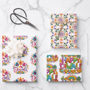 Bright Südasien Geschenkpapier Set