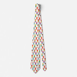 Bright Summer Popsicle Pattern Krawatte