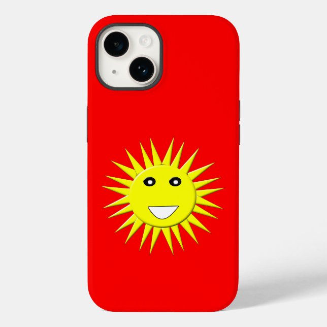 Bright Sunshine Case-Mate iPhone Hülle (Rückseite)