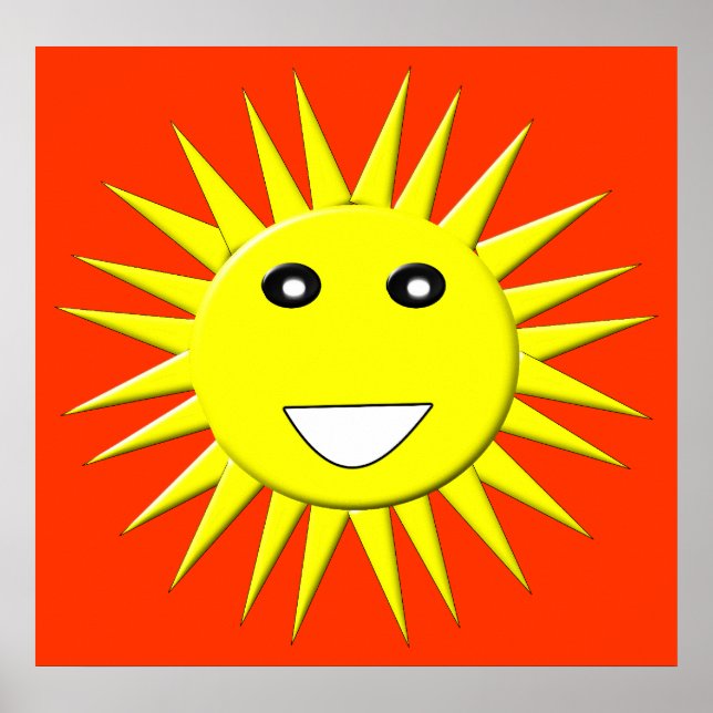 Bright Sunshine Poster (Vorne)