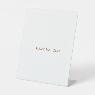 Bright Terracotta Calla Lilies Favors   Sockelschild