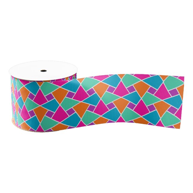 Bright Traditional Islamic Pattern 3 Zoll Ribbon Ripsband (Spule)