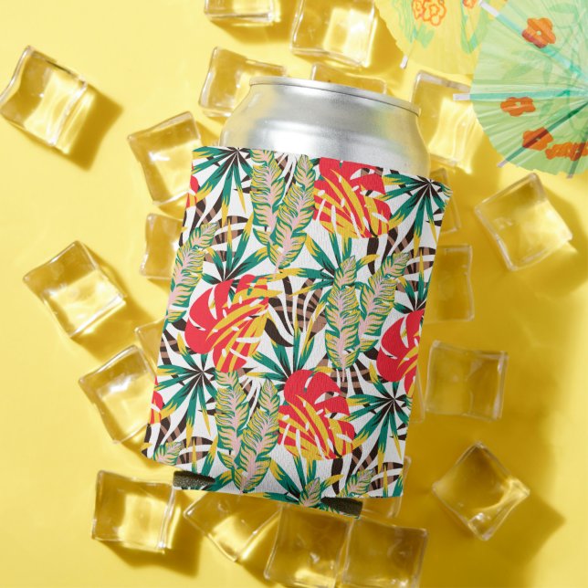 Bright Tropical Pattern Dosenkühler (In Situ Sommer)