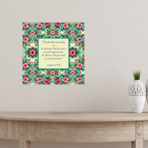 Bright Tropics Segen  Poster