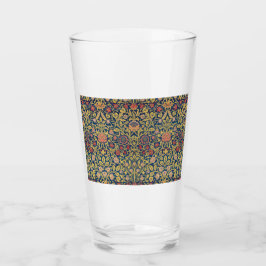 Bright Violet und Columbine (von William Morris) Glas