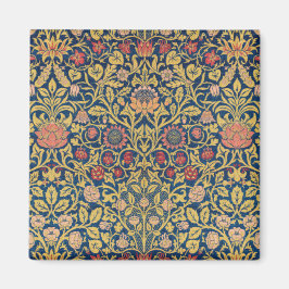 Bright Violet und Columbine (von William Morris) Magnet