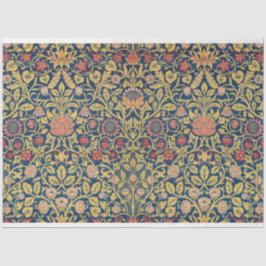 Bright Violet und Columbine (von William Morris) Seidenpapier