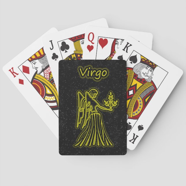 Bright Virgo Spielkarten (Rückseite)