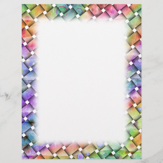 BRIGHT WEAVE Anpassbare FLYER (Vorne)