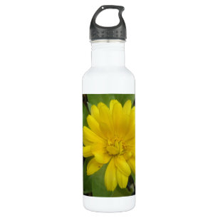 Bright Yellow Marigold Edelstahlflasche