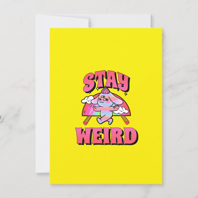 Bright Yellow Wallpaper | Bold Minimalist Design Dankeskarte (Vorderseite)