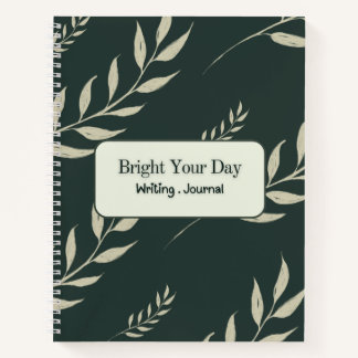 "Bright Your Day" Spiralblock Notizbuch