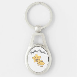Brighter Together – Cute Couple keychain Gift Schlüsselanhänger