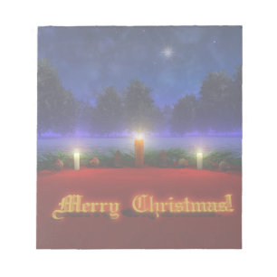 Brighter Visionen Weihnachts-Notepad Notizblock