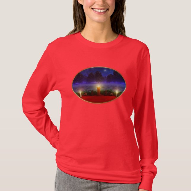 Brighter Visions Weihnachts-Shirt T-Shirt (Vorderseite)