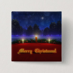 Brighter Visions Weihnachtsschaltfläche Button