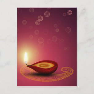 Brightful Diwali - Postkarte
