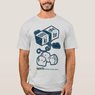 Brightkite.com-Leute, Plätze, Freunde T-Shirt