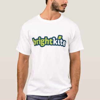 Brightkite.com-Logo-Shirt - nur Logo T-Shirt