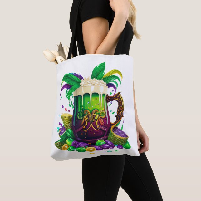 BRIGHTLICH FARBIGE MARDI GRAS GETRÄNKE (Von Nahem)