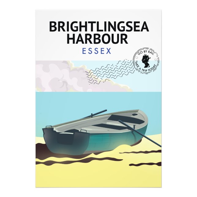 Brightlingsea Harbour Essex Fotodruck (Vorne)