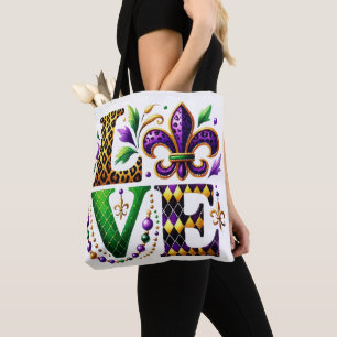 BRIGHTLY COLORED MARDI GRAS THEMEMA LIEBE
