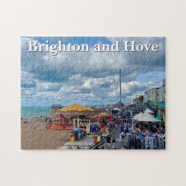 Brighton and Hove Seafront Foto Puzzle (Horizontal)