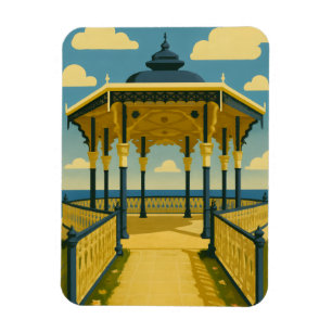 Brighton Bandstand - Kunst der Küstenarchitektur Magnet